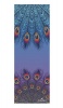 TheGoodSport Suede Yoga Mat - Peacock Feather Photo