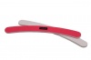 My Cosmetics Emery 2 Piece Curved Board - Pink & White Photo