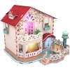 Cubic Fun Holiday Bungalow Dollhouse - 114 Piece Photo