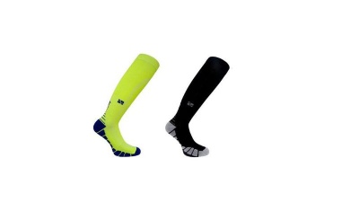 Photo of Vitalsox Womens Pack of 2 Compression Socks - Black & Yellow