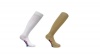 Vitalsox Womens Pack of 2 Compression Socks - White & Kakhi Photo