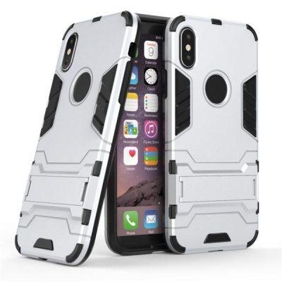Photo of Apple 2" 1 Shockproof Stand Case for iPhone X - Silver