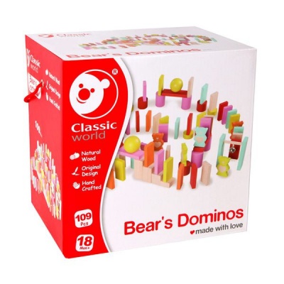 Photo of Classic World Bear's Dominoes Play Toy Set