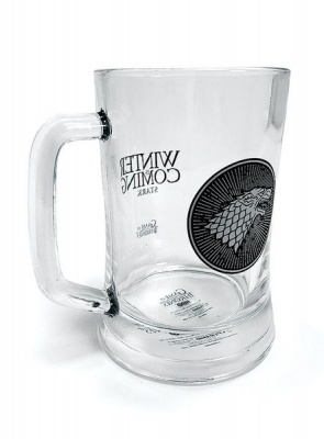Photo of Game of Thrones: House Stark Glass Stein