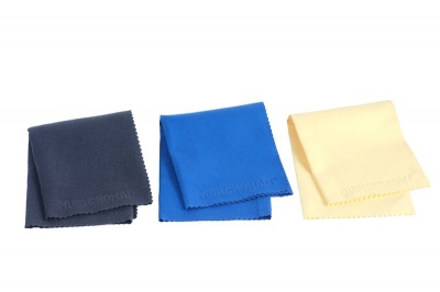 Photo of Music Nomad 3 Pack Super Soft Edgeless Microfiber Polishing Cloth - Suede