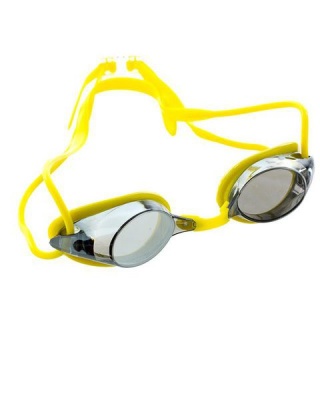 Photo of Adult Aqualine Race Swim Goggles - Yellow