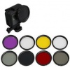 Xtreme X 52mm Dive Filter Set & Adapter Ring Lens Cap for GoPro Hero 5 & 6 Photo