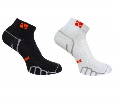 Photo of Vitalsox Compression Pack of 2 Low Cut Socks - Black & White