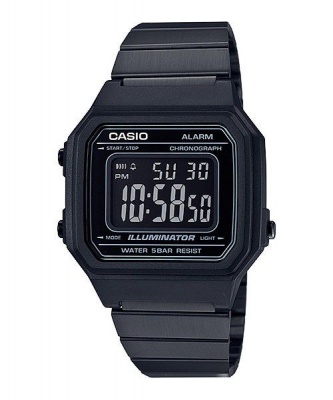 Photo of Casio Men's B650WB-1BDF Retro Digital Square Watch - Black