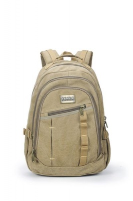 Photo of Tosca Canvas Backpack With 15" Laptop Compartment - Khaki