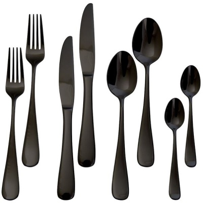 Photo of Kitchen Kult 8 Piece Stainless Steel Cutlery Set - Black