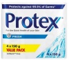 Protex Fresh Bar Soap 4 Pack 150g Photo