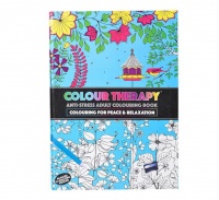 Adult Therapy Colouring Book Hard Cover