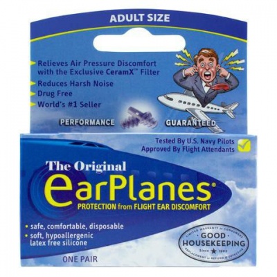 Photo of Cirrus EarPlanes Pressure Reducing Earplugs for Adults