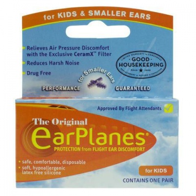 Photo of Cirrus Healthcare Cirrus EarPlanes Pressure Reducing Earplugs for Kids