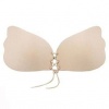 Front Draw String Cleavage Adhesive Bra - Nude Photo