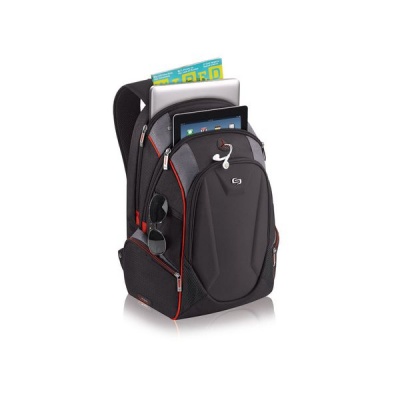 Photo of Solo 17.3 Laptop Backpack - Black & Red