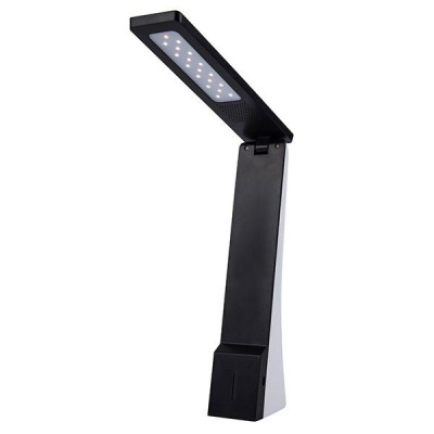 Photo of Sunlit Technologies 4W Rechargeable LED Desk Lamp - Black