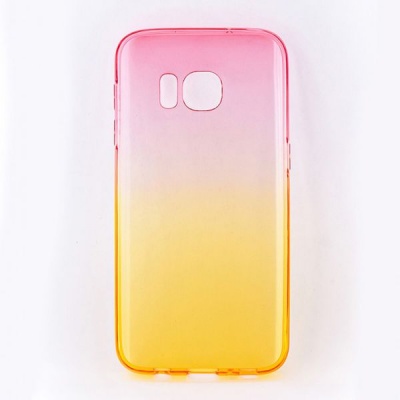 Photo of Samsung Tellur Silicone Cover for S7 - Pink/Orange