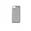 Tellur Hard Case Cover for iPhone 7/8 Horizontal Stripes - Gold Cellphone Cellphone Photo