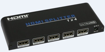 Photo of HDCVT 1-4 HDMI 2.0 Splitter with EDID