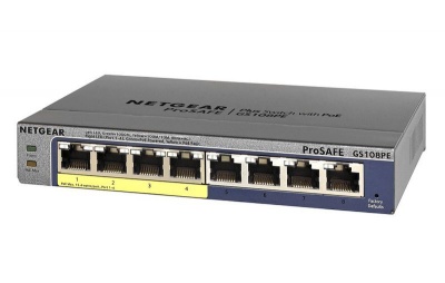 Photo of Netgear 8-Port Gigabit Ethernet Poe Switch