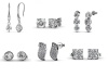 Destiny Eva Earring Set with Swarovski Crystals Photo