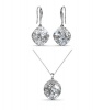 Destiny Nyla Set with Swarovski Crystals - White Photo