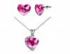 Destiny Lyla Set with Swarovski Crystals - Pink Photo