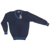 SS Long Sleeve School Jersey - Navy & Sky Photo