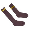 Schoolwear Specialist Long School Socks - Brown/Gold Photo