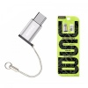 Remax RA-USB1 Micro Data Cable Adaptor Type C - Silver Cellphone Photo
