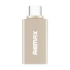 Remax Type-C RA-OTG1 Adapter - Gold Cellphone Cellphone Photo