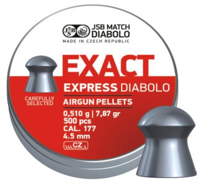 Photo of JSB Exact Express 4.5mm Pellets - 500 Pack