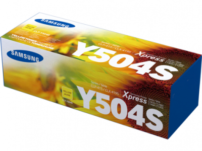 Photo of Samsung CLT-Y504S Yellow Laser Toner Cartridge