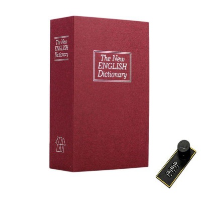 Photo of Dictionary Book Safe Box with Combination Lock
