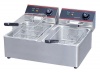 Electric Chips Fryer with Double Tank 10L