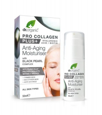 Photo of Dr.Organic Pro Collagen Plus Black Pearl Anti-Aging Moisturiser - 50ml