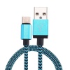 Tuff-Luv USB 3.1 Type-C to USB 2.0 Charge Cable - Blue Photo