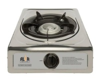 Alva 1 Burner Gas Stove Stainless Steel