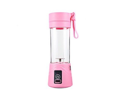 Photo of Portable Juice Blender Bottle - Pink