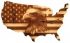 Patriot USA 2 Time zone Wall Clock Photo
