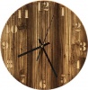 Wall Clock-Engraved Hardwood - Woodlook Vertical Photo