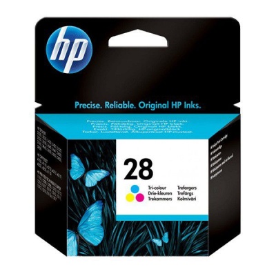 Photo of HP 28 Tri-Colour Ink Cartridge