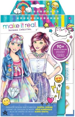 Photo of Make It Real Fashion Design Sketchbook Digital Dream