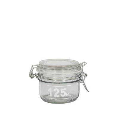 Photo of Home Classix - Glass Clip Lid Jar with White Decal