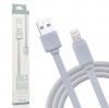 Remax 1m Fast Charge & Data Cable for iPhone - White Cellphone Photo
