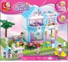 Sluban Girl's Dream Garden Village - 539 Piece Photo