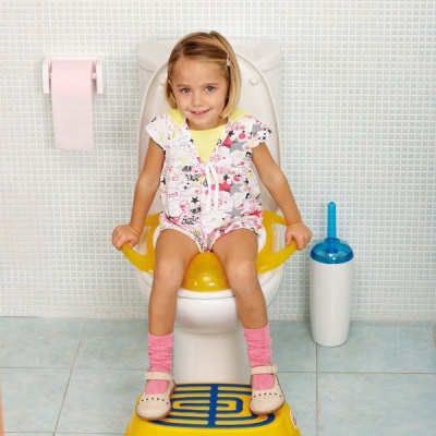 Photo of OK Baby Pinguo Soft Training Toilet Seat - Orange