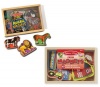 Melissa & Doug Wooden Animal & Farm Magnets Photo
